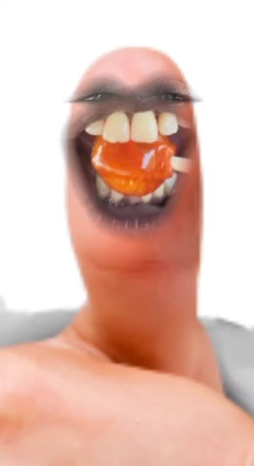 Preview for a Spotlight video that uses the Thumb Face Lens