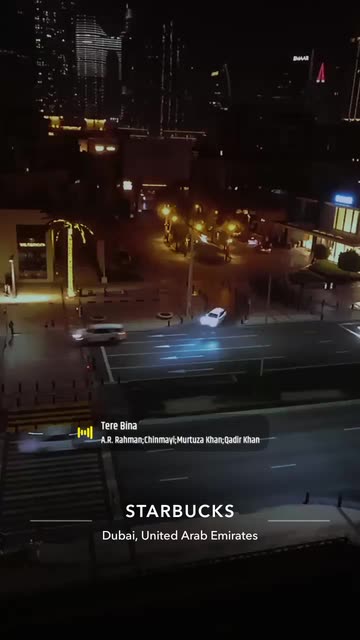 Preview for a Spotlight video that uses the HDR Night Lens