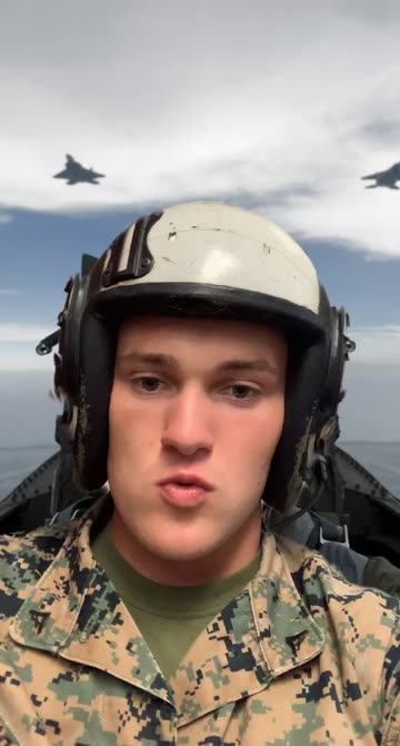 Preview for a Spotlight video that uses the Fighter Pilot Lens