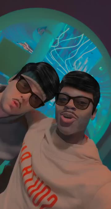 Preview for a Spotlight video that uses the Trendy Guy Lens