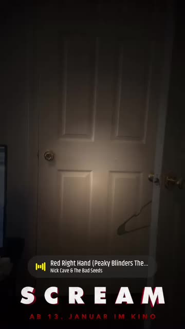 Preview for a Spotlight video that uses the Scream Ghostface Lens
