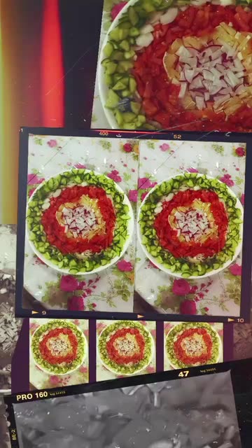 Preview for a Spotlight video that uses the Film Collage Lens
