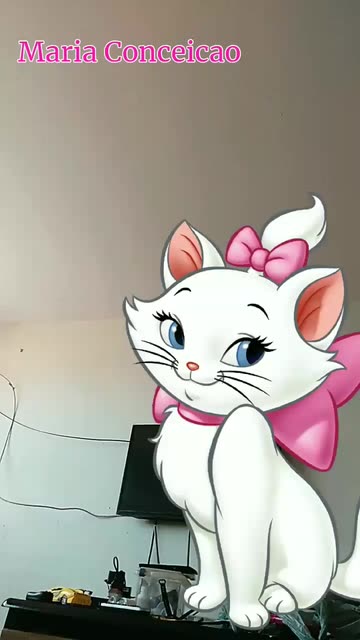 Preview for a Spotlight video that uses the Marie Kitten Cat Lens