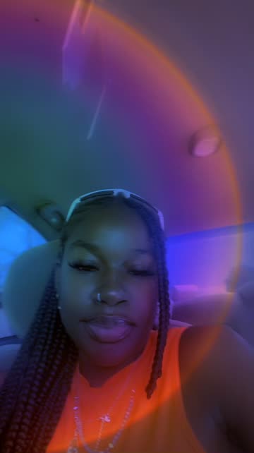 Preview for a Spotlight video that uses the Aura Light Leak Lens