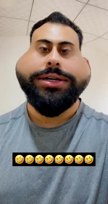 Preview for a Spotlight video that uses the Huge Smile Lens