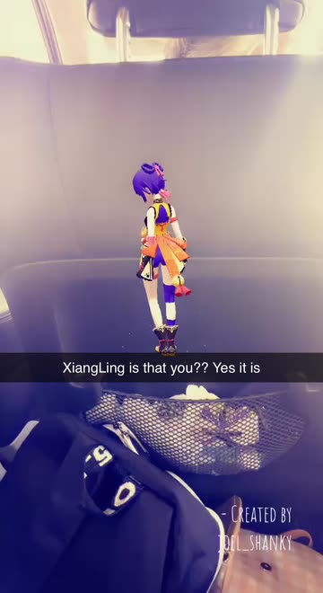 Preview for a Spotlight video that uses the Anime Girl Dance Lens