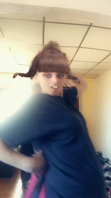 Preview for a Spotlight video that uses the Pigtails Girl Lens