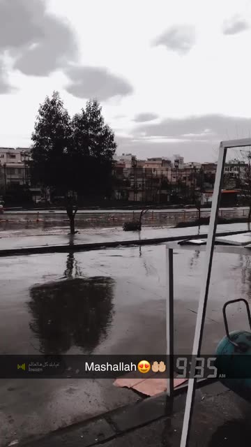 Preview for a Spotlight video that uses the rain Lens