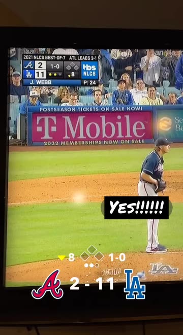 Preview for a Spotlight video that uses the MLB Scoreboard Lens