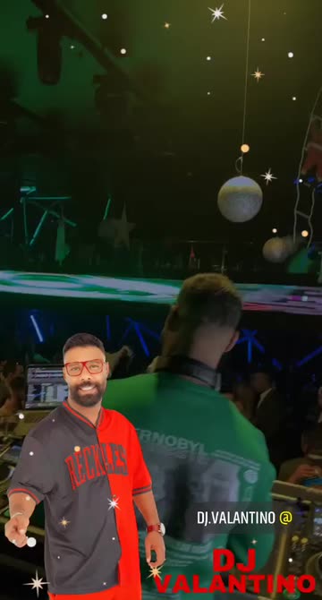 Preview for a Spotlight video that uses the DJ VALANTINO Lens