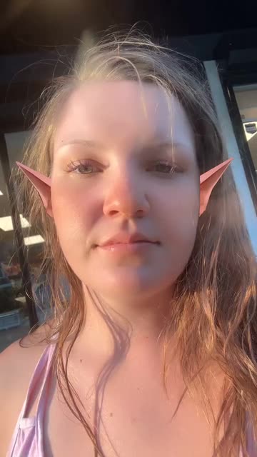 Preview for a Spotlight video that uses the cute elf Lens