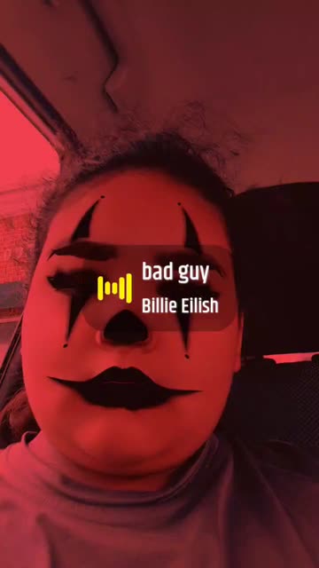 Preview for a Spotlight video that uses the Clown Babe Lens