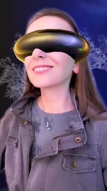 Preview for a Spotlight video that uses the Rainbow Visor Lens