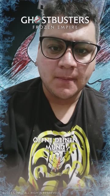 Preview for a Spotlight video that uses the Ghostbusters Lens