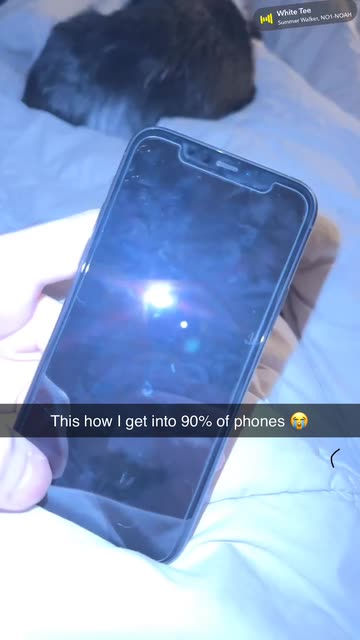 Spotlight content by a Snapchat user