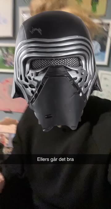 Preview for a Spotlight video that uses the Kylo Ren Lens