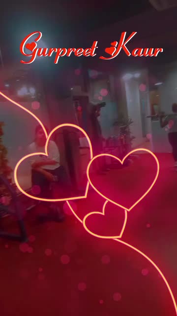 Preview for a Spotlight video that uses the My Name Heart Lens
