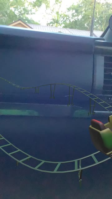 Preview for a Spotlight video that uses the 3D Creepy Coaster Lens