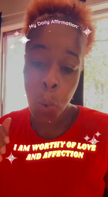 Preview for a Spotlight video that uses the Daily Affirmations Lens