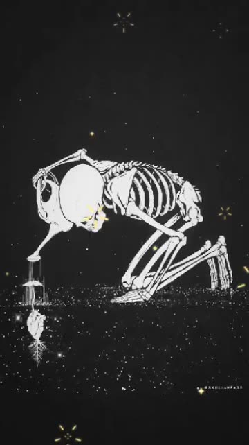 Preview for a Spotlight video that uses the Skeleton Life Lens