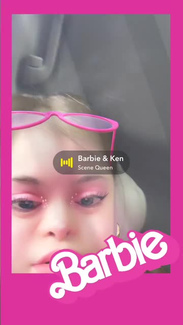 Preview for a Spotlight video that uses the Barbie Box Lens