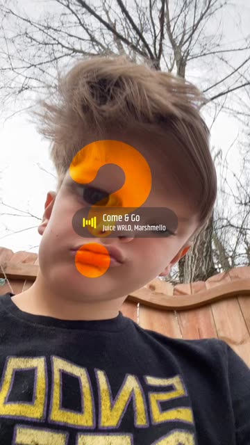 Preview for a Spotlight video that uses the Funny Face Random Lens