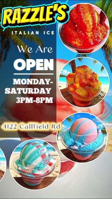 Italian Ice Flavors Videos