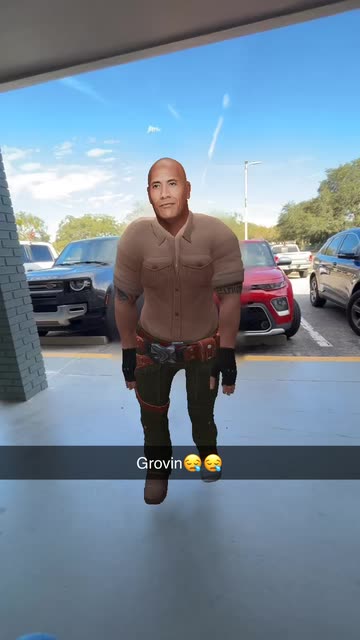 The Rock meme Lens by Nikita Treshalov - Snapchat Lenses and Filters