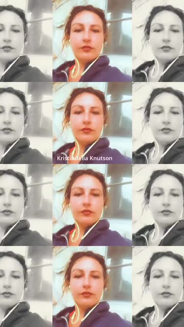 Preview for a Spotlight video that uses the Squares Collage Lens