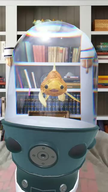 Preview for a Spotlight video that uses the Fish Villain Lens
