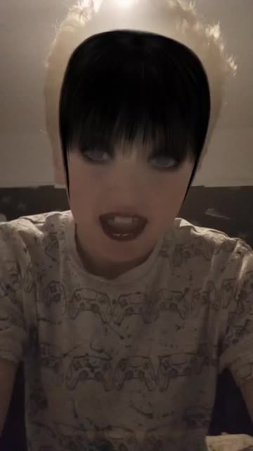 Preview for a Spotlight video that uses the Wednesday Addams Lens