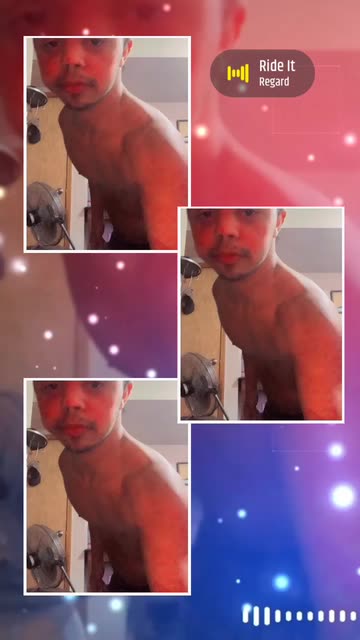 Preview for a Spotlight video that uses the Colors Collage Lens