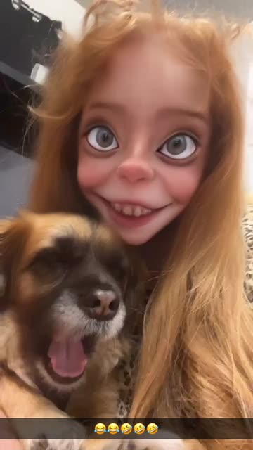 Preview for a Spotlight video that uses the Uncanny Smile Lens