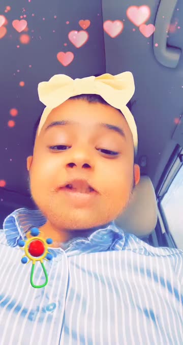 Preview for a Spotlight video that uses the Toddler with Bow Lens