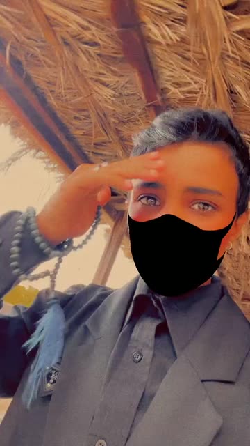 Preview for a Spotlight video that uses the Black Mask Lens