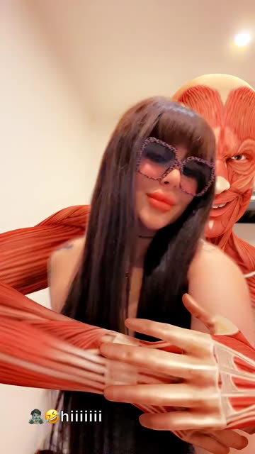 Preview for a Spotlight video that uses the My Muscle Mannequin Lens