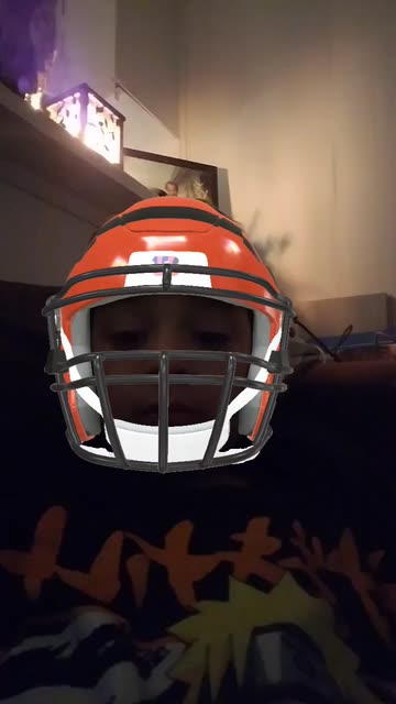 Preview for a Spotlight video that uses the Bengals Helmet Lens