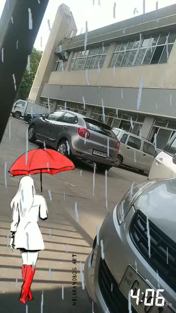 Preview for a Spotlight video that uses the Walk in The Rain Lens
