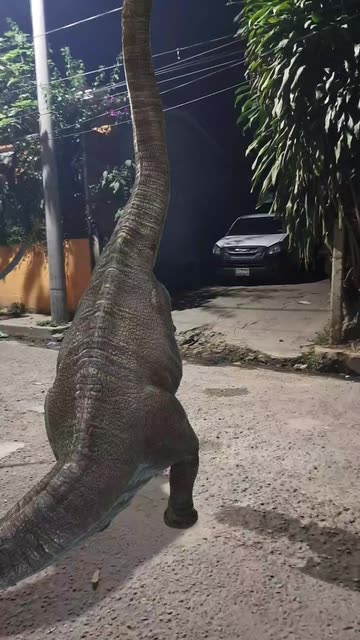 Preview for a Spotlight video that uses the Diplodocus Lens