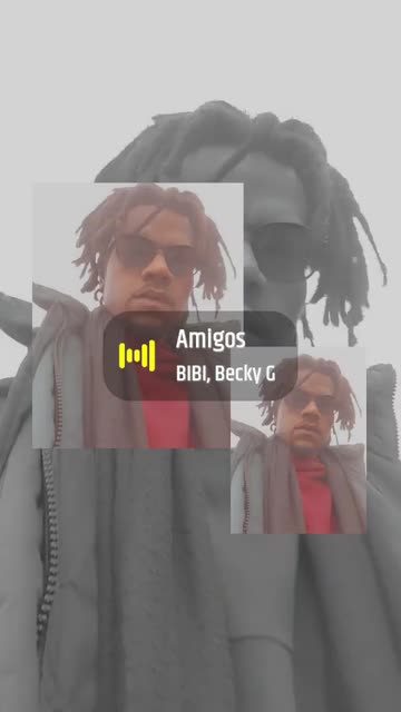 Preview for a Spotlight video that uses the Muted Collage Lens