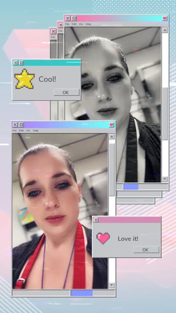 Preview for a Spotlight video that uses the Interface Collage Lens