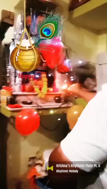 Preview for a Spotlight video that uses the Janmashtami Lens