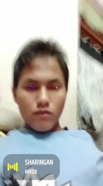 Preview for a Spotlight video that uses the Sharingan 3D Lens
