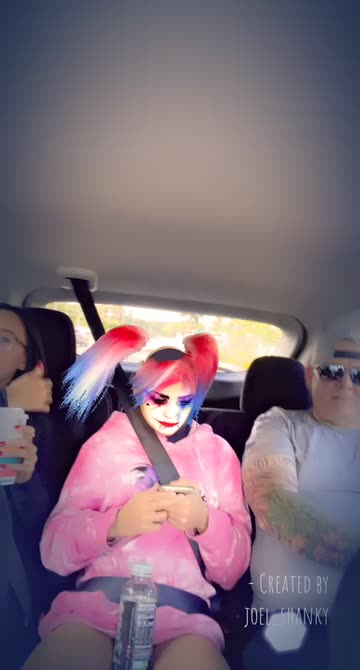 Preview for a Spotlight video that uses the Joker Harley Quinn Lens