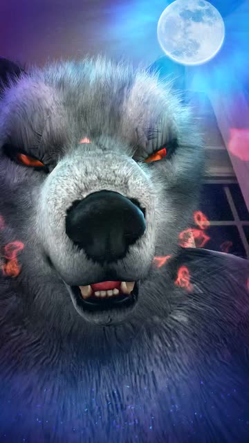 Preview for a Spotlight video that uses the Werewolf Lens