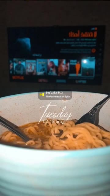 Preview for a Spotlight video that uses the food streak V2 Lens