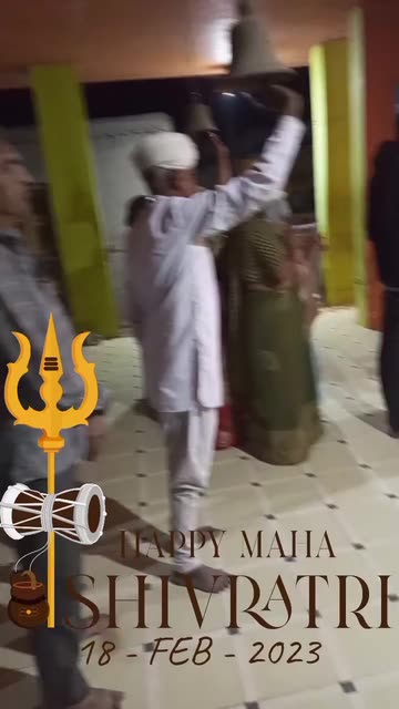 Preview for a Spotlight video that uses the mahashivratri Lens