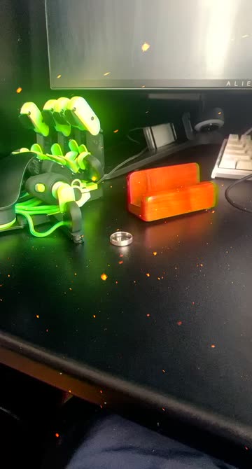 Preview for a Spotlight video that uses the Flames VHS Lens