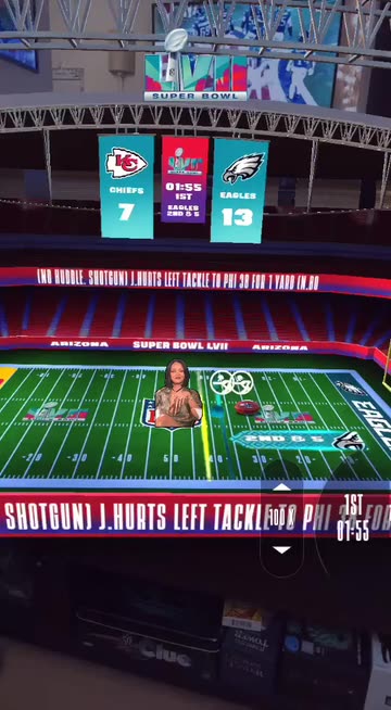 Super Bowl Live Lens by NFL Happening Now - Snapchat Lenses and