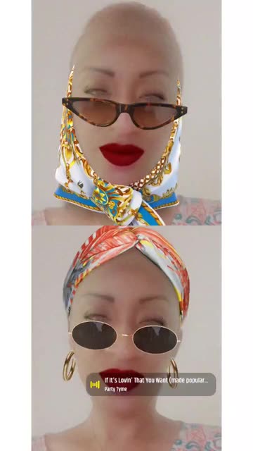 Preview for a Spotlight video that uses the Stylish Looks Lens